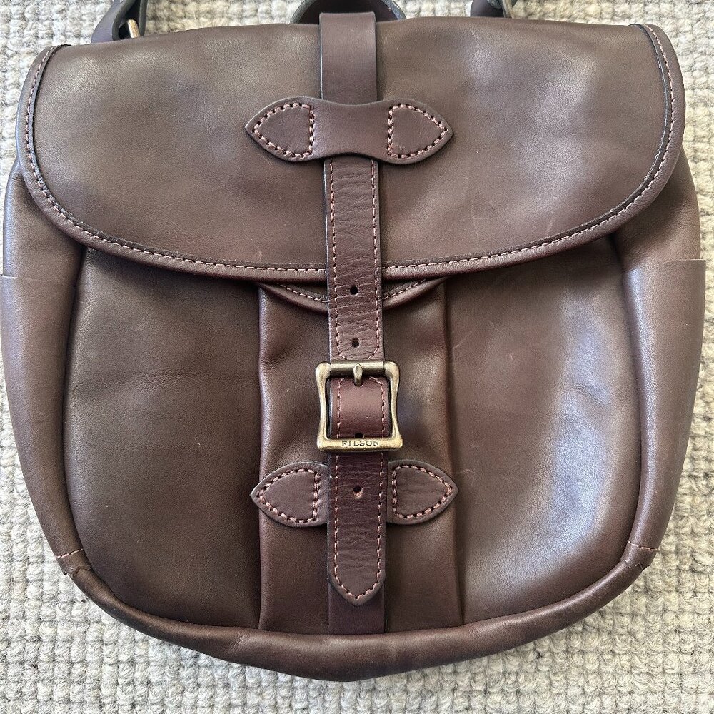 Filson Leather Ranch Bag Rare Field Satchel